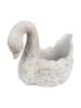 Clayre & Eef Bloempot wit - (B)19 x (H)15 x (D)11 cm