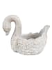 Clayre & Eef Bloempot wit - (B)19 x (H)15 x (D)11 cm