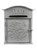 Clayre & Eef Brievenbus grijs - (B)26 x (H)31 x (D)10 cm
