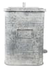 Clayre & Eef Pedaalemmer grijs - (B)26 x (H)36 x (D)26 cm