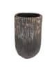 Clayre & Eef Bloempot grijs - (H)24 x Ø 15 cm