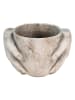 Clayre & Eef Bloempot beige - (B)18 x (H)25 x (D)17 cm