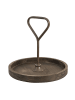 Clayre & Eef Etagere in Braun - (H)33 x Ø 35 cm