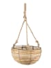 Clayre & Eef 3-delige set: opbergmanden beige/zwart
