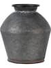 Clayre & Eef Decoratieve vaas grijs - (H)24 x Ø 26 cm