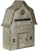 Clayre & Eef Briefkasten in Grau - (B)26 x (H)35 x (T)11 cm