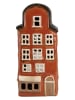 Clayre & Eef Świecznik w kolorze brązowym - 12 x 25 x 9 cm