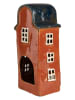 Clayre & Eef Świecznik w kolorze brązowym - 12 x 25 x 9 cm