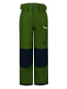 Peek U Afritstrekkingbroek "Terra" groen/donkerblauw