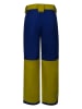 Peek U Afritstrekkingbroek "Terra" kaki/blauw