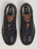 Pepe Jeans FOOTWEAR Skórzane sneakersy "Ball" w kolorze czarnym