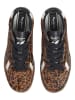 Pepe Jeans FOOTWEAR Leder-Sneakers "Ball" in Schwarz/ Braun