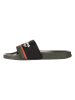 Pepe Jeans FOOTWEAR Pantoletten in Schwarz/ Khaki