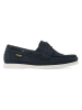 Wrangler Leren instappers donkerblauw