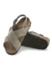 Birkenstock Leren sandalen "Tulum" taupe