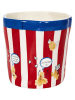 ALL FOR MY KITCHEN Popcornkom rood - (H)13 x Ø 13,7 cm