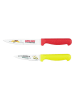 ALL FOR MY KITCHEN 4-delige keukenmessenset rood/geel