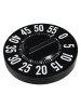 ALL FOR MY KITCHEN Timer w kolorze czarnym - Ø 20 cm