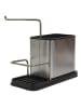 ALL FOR MY KITCHEN Edelstahl-Spülbecken-Organizer - (B)22 x (H)13 x (T)10 cm