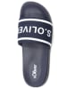 s.Oliver Slippers donkerblauw