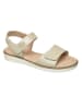 s.Oliver Sandalen goudkleurig