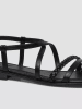 s.Oliver Sandalen in Schwarz