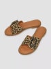 s.Oliver Slippers lichtbruin/beige/zwart