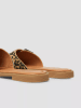 s.Oliver Pantoletten in Hellbraun/ Beige/ Schwarz