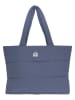 MOSS COPENHAGEN Shopper "Sasja Icon" blauw - (B)54 x (H)32 x (D)21 cm