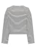 MOSS COPENHAGEN Pullover "Krestiane" in Weiß/ Schwarz