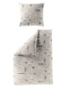 Bierbaum Seersucker-Bettwäsche-Set in Beige