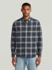 G-Star Blouse "Bristum 2.0" - slim fit - donkerblauw