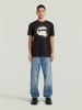G-Star Shirt in Schwarz