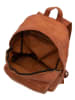 Melina C Leder-Rucksack "Cavriglia" in Hellbraun - (B)30 x (H)36 x (T)13 cm