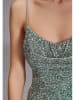 HEY KYLA Paillettenkleid in Silver