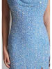 HEY KYLA Paillettenkleid in Hellblau