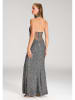 HEY KYLA Paillettenkleid in Silber
