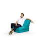 Sitting Point Outdoor-Sitzsack ''Twist Scuba'' in Petrol  - (B)70 x (H)80 x (T)90 cm