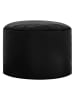 Sitting Point Outdoor-Hocker ''DotCom Scuba'' in Schwarz - (H)30 x Ø 50 cm