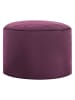 Sitting Point Outdoor-Hocker ''DotCom Scuba'' in Aubergine - (H)30 x Ø 50 cm