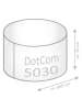 Sitting Point Outdoor-Hocker ''DotCom Scuba'' in Mint - (H)30 x Ø 50 cm
