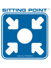 Sitting Point Pool-Sitzsack ''Swimming Bag'' in Anthrazit - (B)115 x (H)142 x (T)20 cm