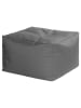 Sitting Point Outdoor-Hocker ''Loft Outside'' in Anthrazit - (B)80 x (H)45 x (T)80 cm