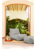 Sitting Point Outdoor-Sitzsack ''Rock Korfu'' in Grau - (B)65 x (H)65 x (T)100 cm