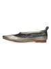 MELVIN & HAMILTON Leder-Ballerinas "Iris 14" in Silber