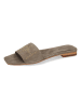 MELVIN & HAMILTON Leren slippers "Brooke 3" kaki