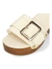 MELVIN & HAMILTON Leder-Clogs "Layla 1" in Creme