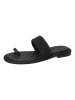MELVIN & HAMILTON Leren teenslippers "Sandra 47" zwart