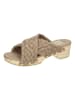 MELVIN & HAMILTON Leren clogs "Sina 2" beige