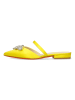 MELVIN & HAMILTON Leren slippers "Daphne 1" geel